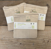 Load image into Gallery viewer, a slice of green - mesh produce bag