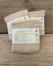 Load image into Gallery viewer, a slice of green - mesh produce bag