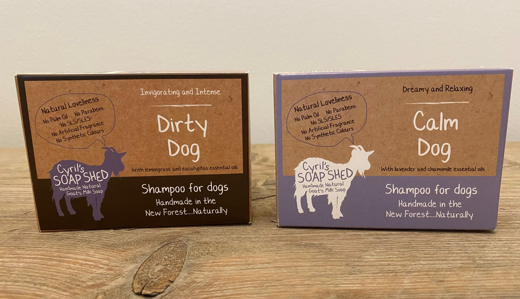 cyril's soap shed - filthy dog shampoo