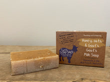 Load image into Gallery viewer, cyril&#39;s soap shed - honey, oats &amp; goats
