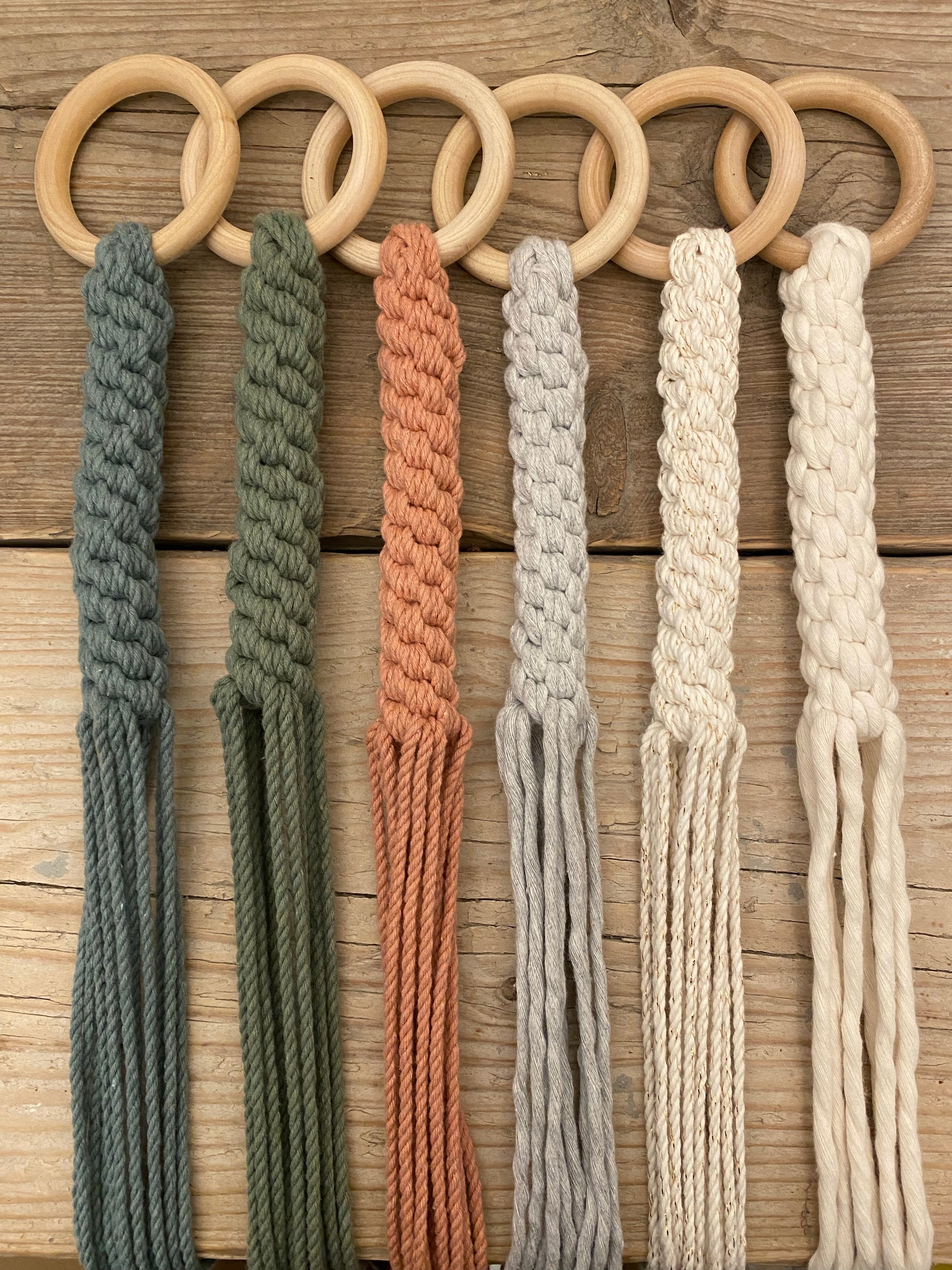 macrame crown knot plant hanger macramé crown knot plant hanger – leaf nothing behind