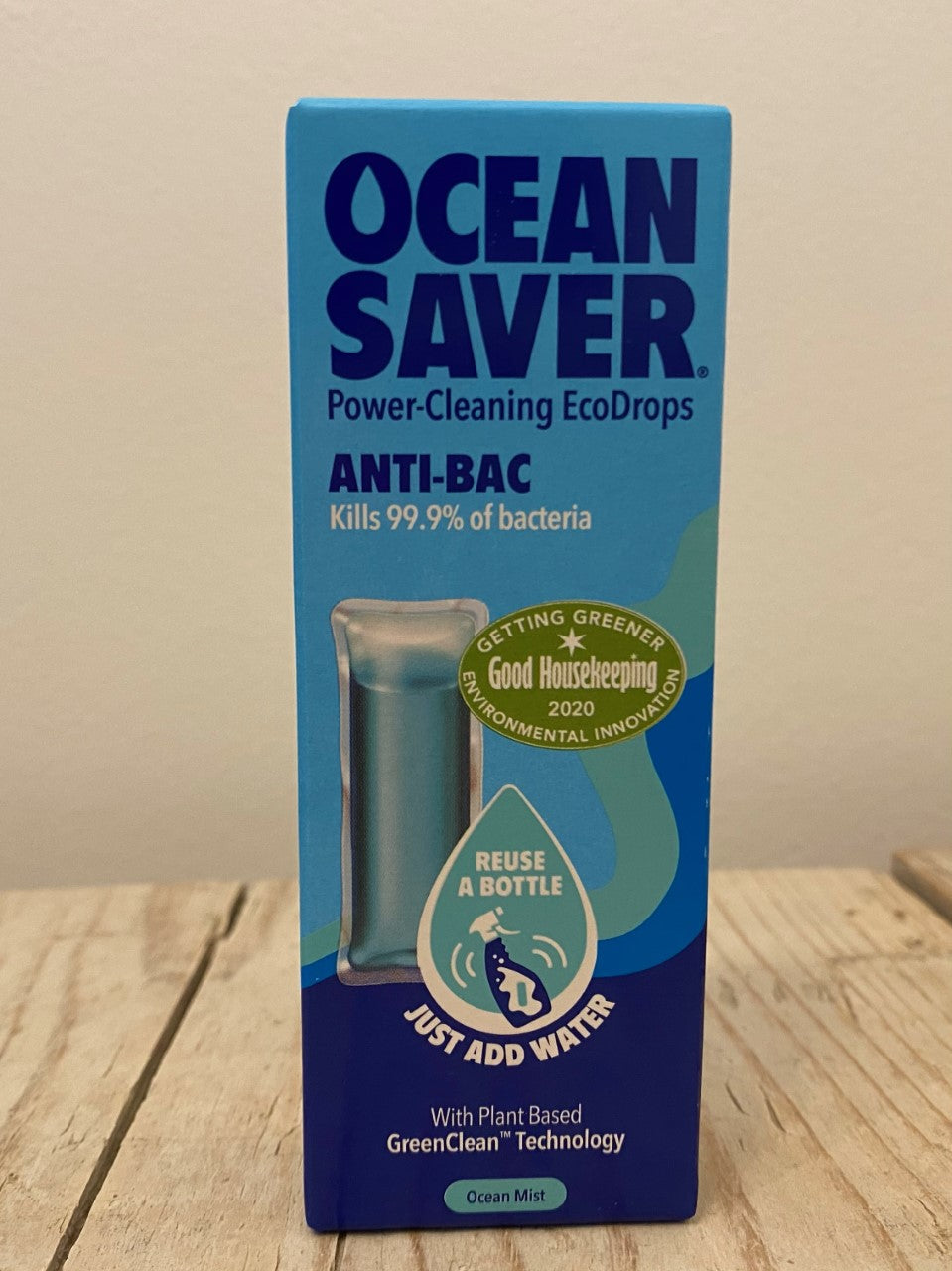 ocean saver anti bacterial refill cleaner drops - ocean mist