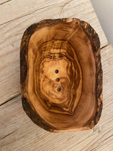 Load image into Gallery viewer, olive wood soap dish
