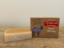 Load image into Gallery viewer, cyril&#39;s soap shed - orange &amp; cinnamon
