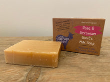 Load image into Gallery viewer, cyril&#39;s soap shed - rose &amp; geranium
