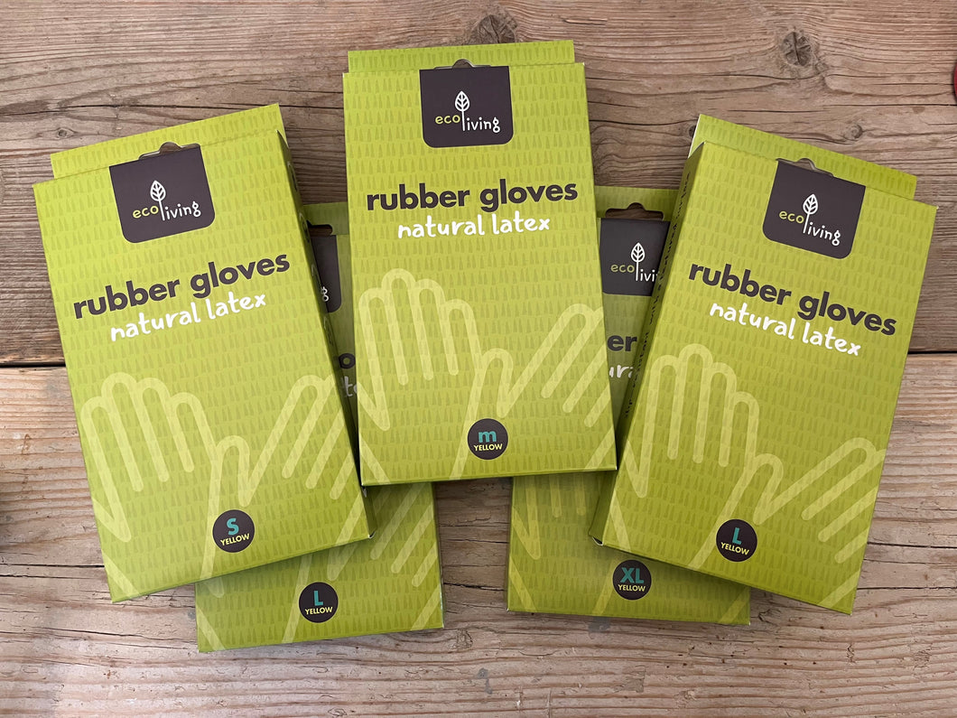 eco living - rubber gloves