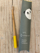 Load image into Gallery viewer, truthbrush - tiny bamboo toothbrush
