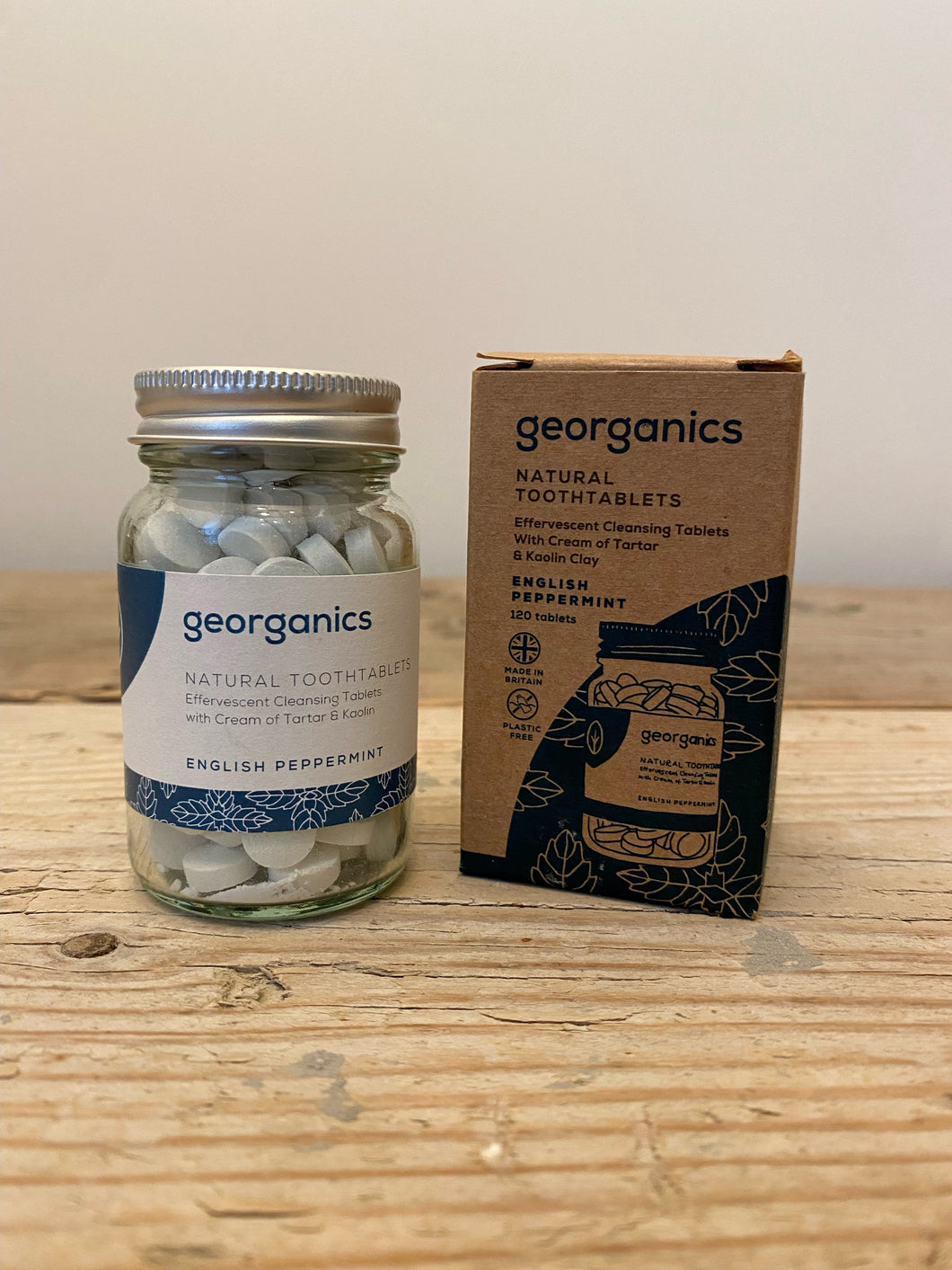 georganics - 120 toothpaste tablets